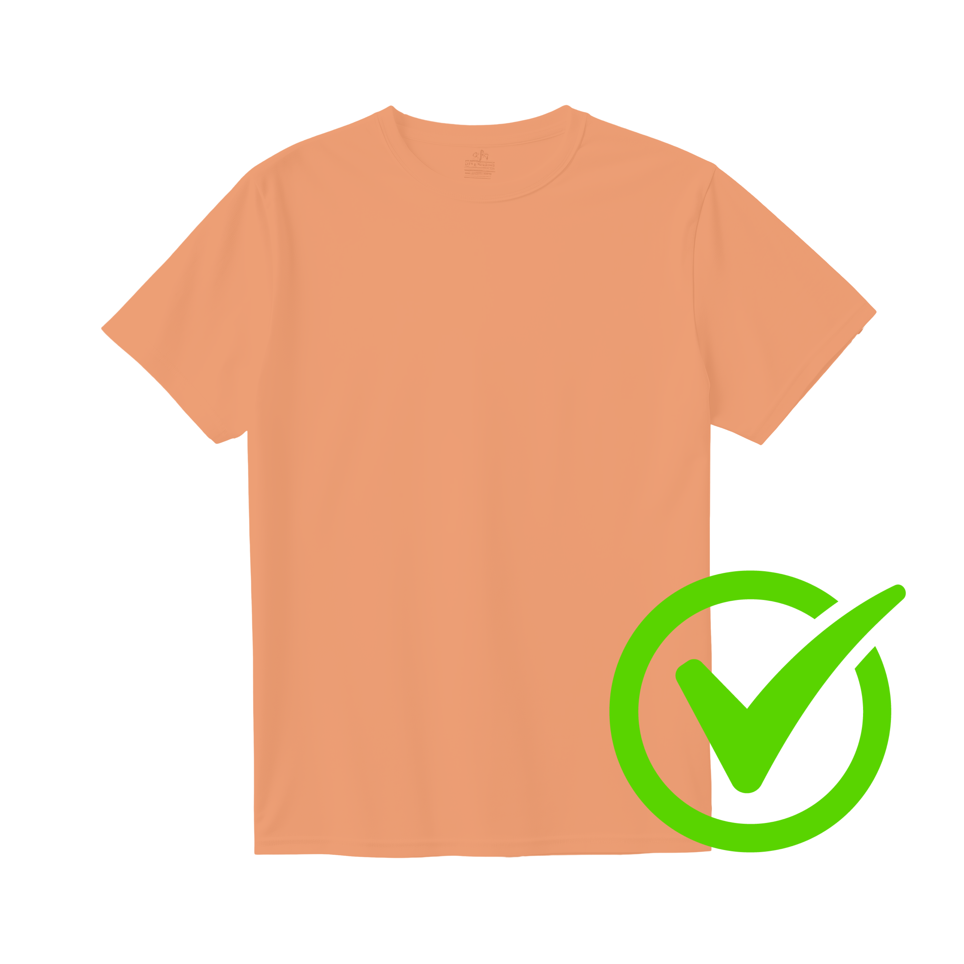 Terracotta orange shirt