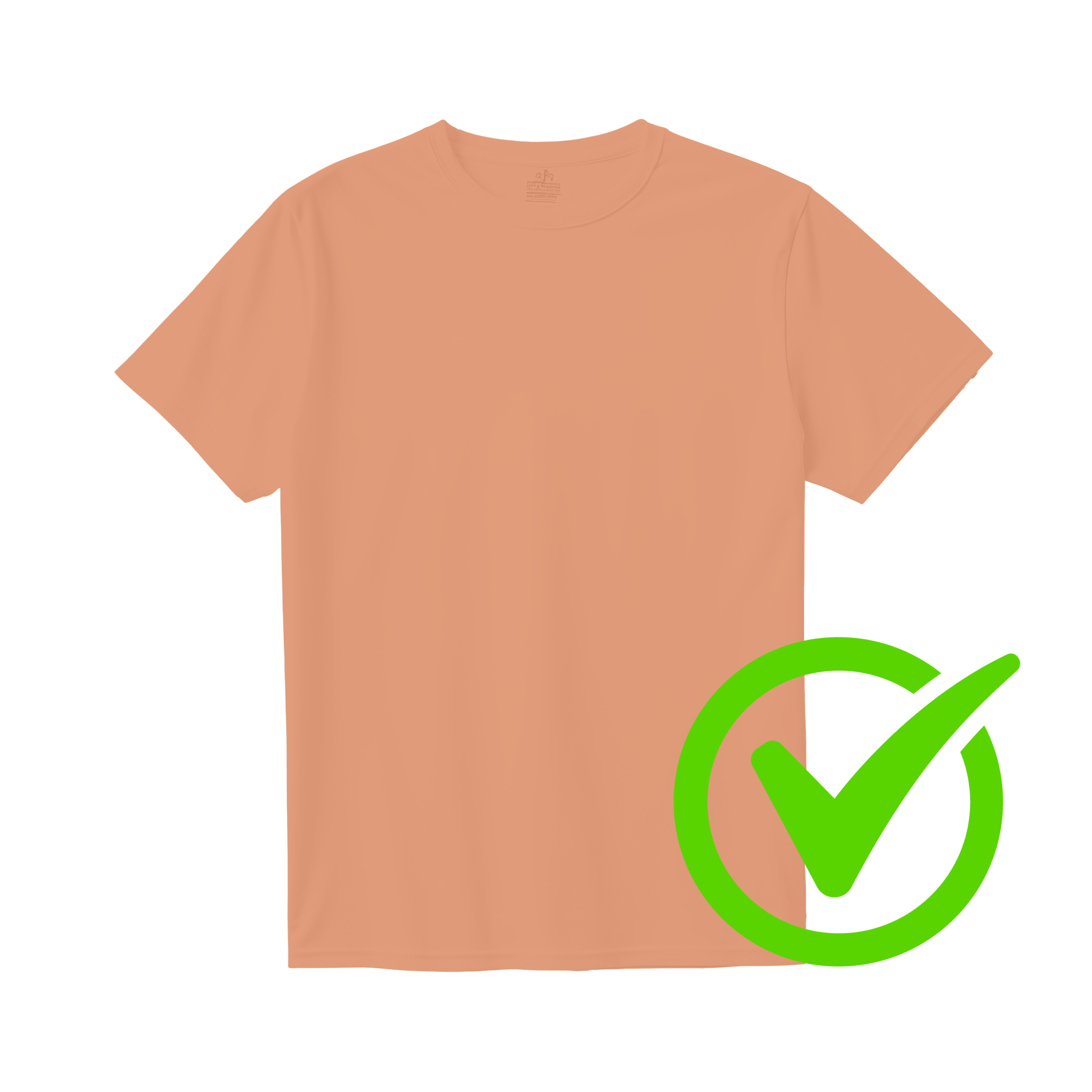 Terracotta orange shirt